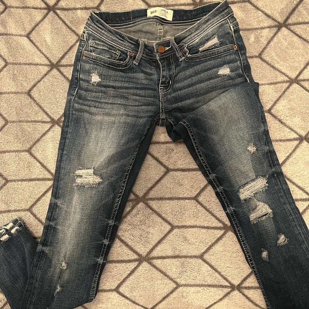 BKE Stella Ankle Skinny Jeans